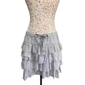 2000s gray fairy skirt size large